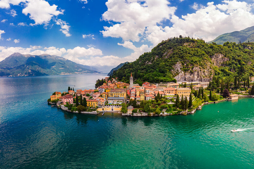 Die großen italienischen Seen: Lago Maggiore und Comer See, Luxusvillen inmitten der Natur